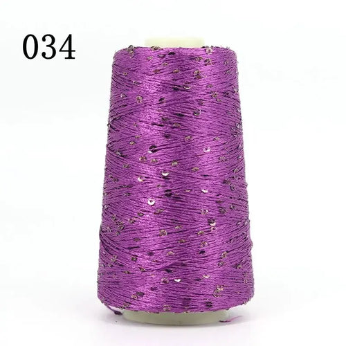 50g Summer Ice Silk Mercerized Yarn Special Sequin Yarn DIY Hand Woven