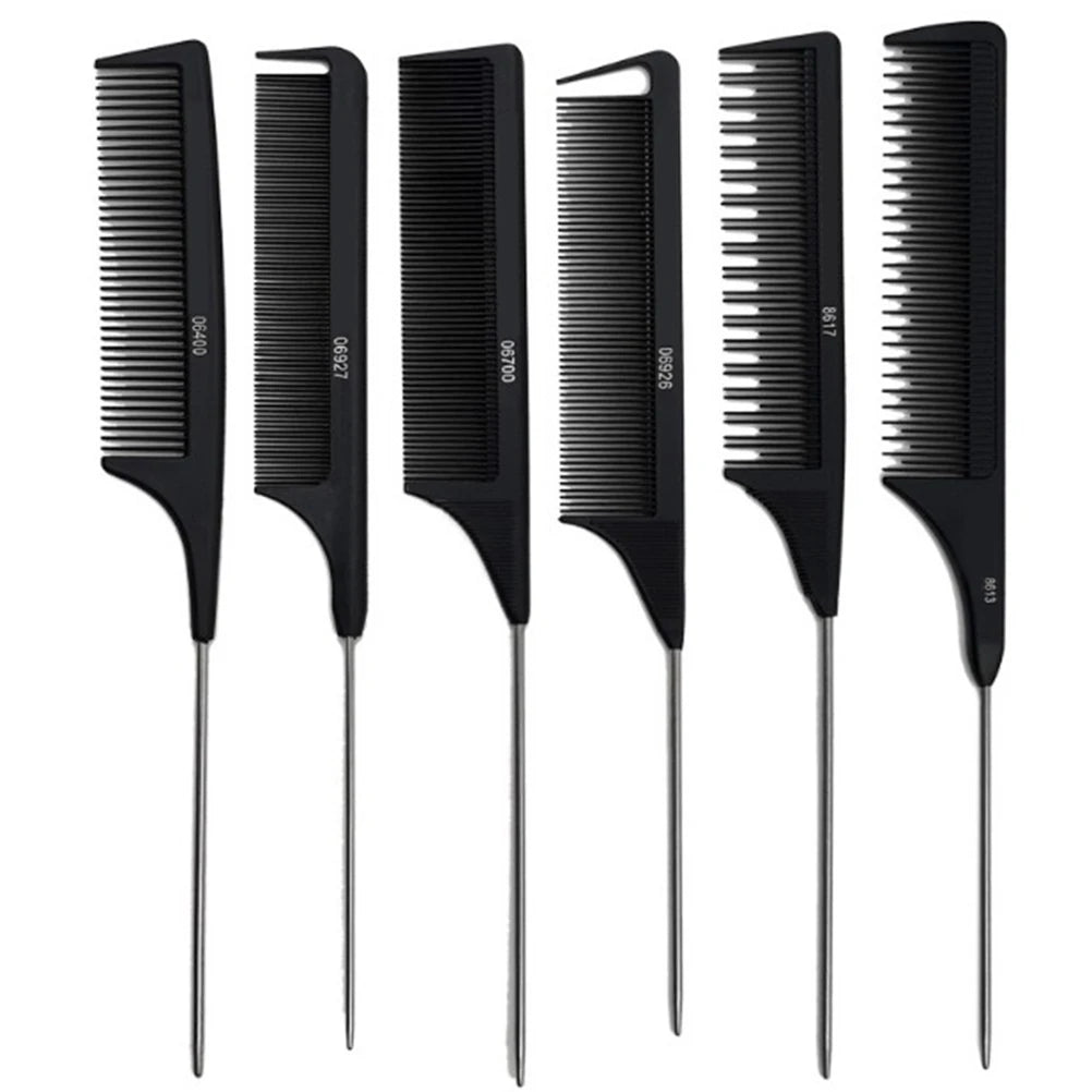 Professional Anti Static Pointed Tail Hair Styling Comb Hair Dye Brush