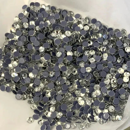 Crystal Clear AB Hotfix Rhinestones Glass Strass Hot Fix Rhinestones
