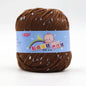 High Quality Worsted Wool Thread Colorful Eco-dyed Needlework Baby