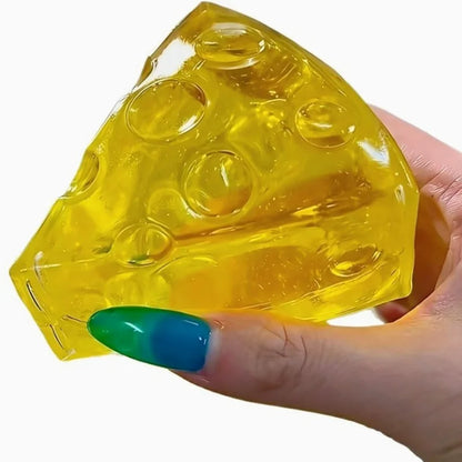 Squishy Honey Cheese Square Fidgets Toys Super Soft Mochi Cheese