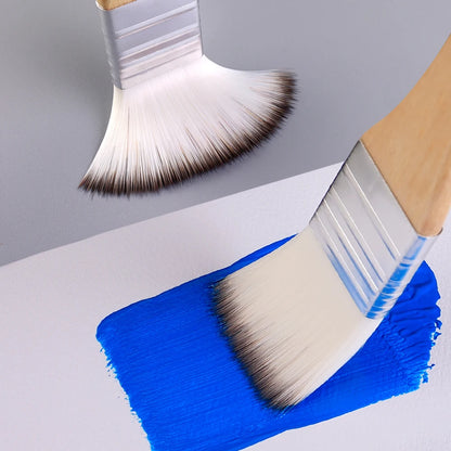 Nylon brush set, art supplies, beginner art wall painting, watercolor,