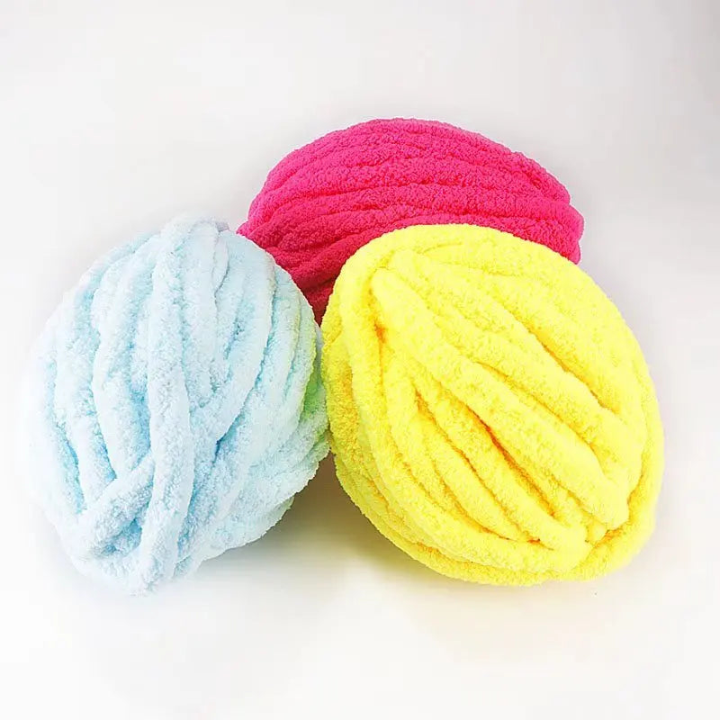 250g Extra Thick Ice Yarn Blanket Hand-Knitted DIY Yarn Large