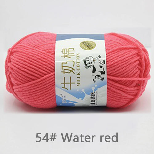 50Gram/Set Milk Cotton Yarn Crochet Line High-quality 5 Strand Milk