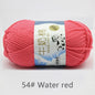 50Gram/Set Milk Cotton Yarn Crochet Line High-quality 5 Strand Milk