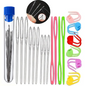 Sewing Knitting Kits Large Eye Blunt Yarn Needles & Plastic Weaving