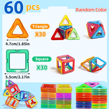 Magnetic Building Blocks DIY Magnets Toys medium size STEM Toys