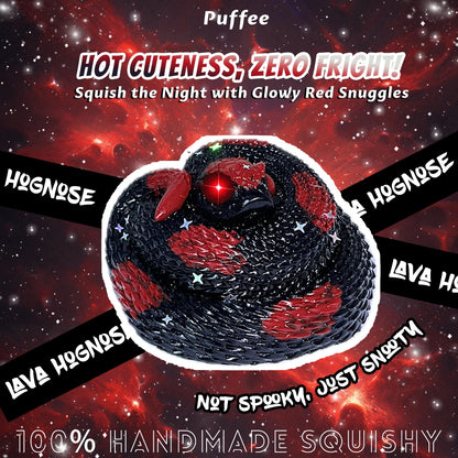 Hognose Design Food-grade Silicone Squishy Toy, Handmade Taba Squishy,