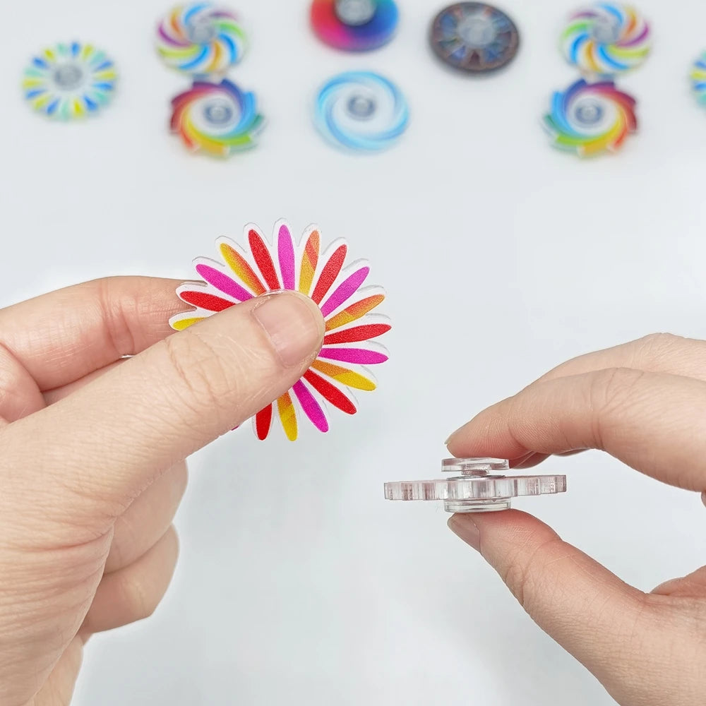 24PCS Mini Fidget Spinners Anxiety Stress Relief Sensory Toys for ADHD