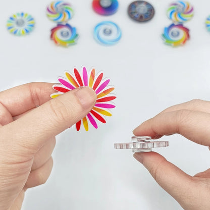 24PCS Mini Fidget Spinners Anxiety Stress Relief Sensory Toys for ADHD