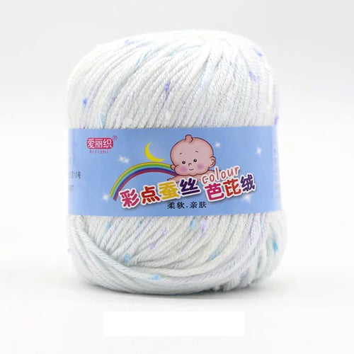 High Quality Worsted Wool Thread Colorful Eco-dyed Needlework Baby