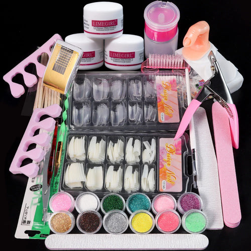 Nail Acrylic Powder and Liquid Monomer Nails Art Decoration For
