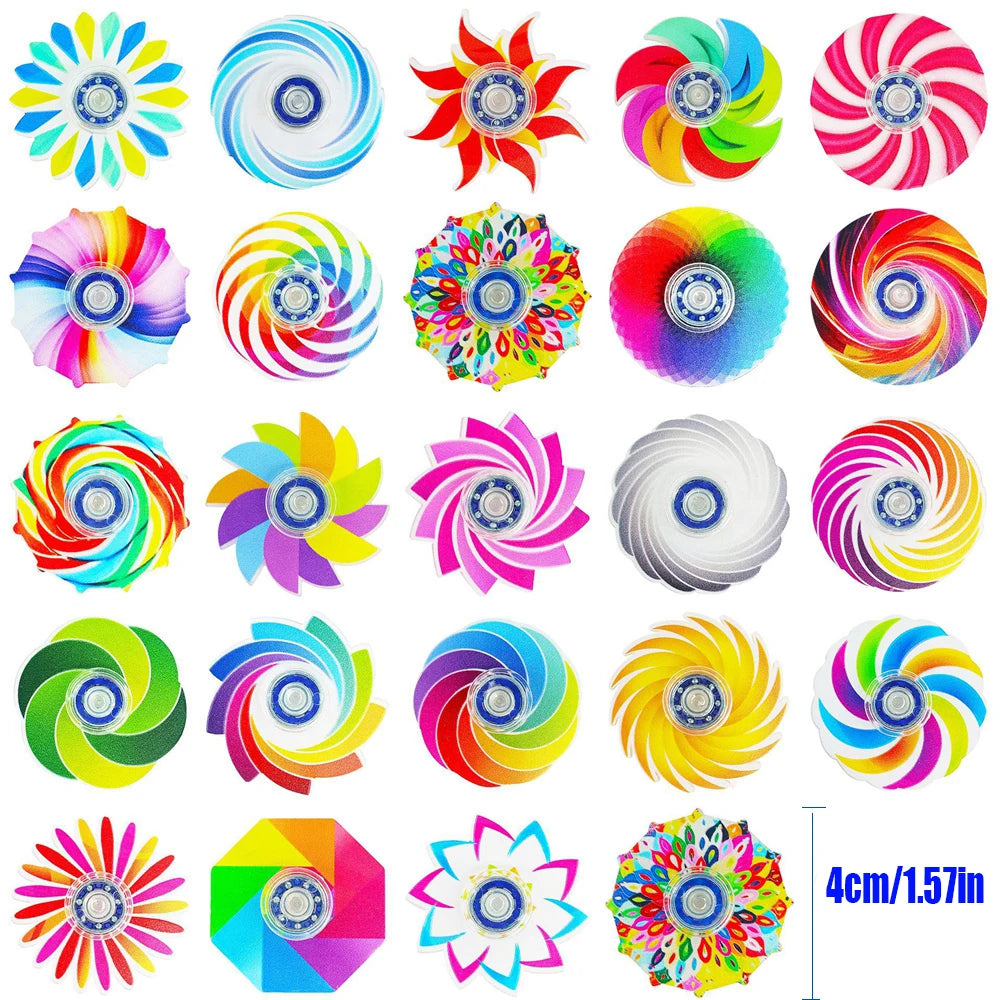 24PCS Mini Fidget Spinners Anxiety Stress Relief Sensory Toys for ADHD
