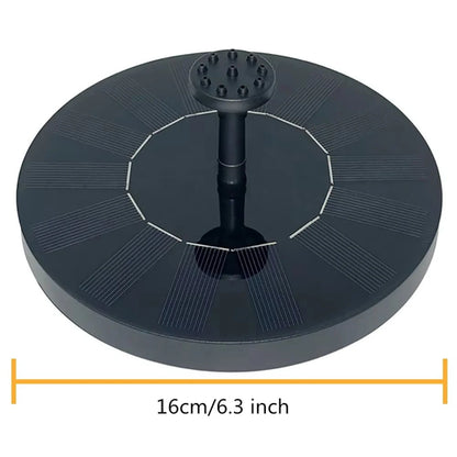 Waterfall Fountain Mini Solar Water Fountain Pool Pond Garden