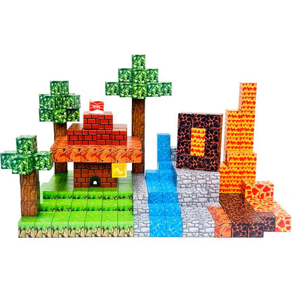 500PCS Magnetic Building Blocks Montessori STEM Educational Sensory
