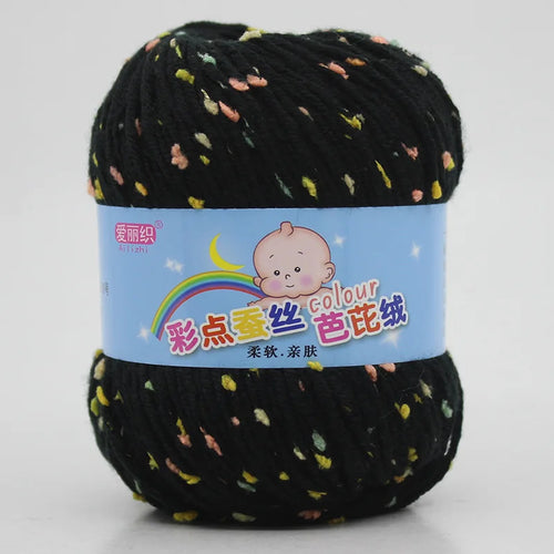 High Quality Worsted Wool Thread Colorful Eco-dyed Needlework Baby